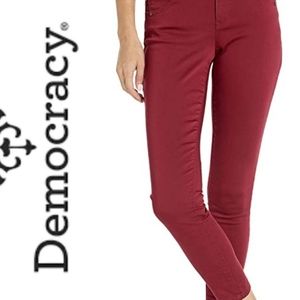 Democracy AB Technology Stretch Brick Red Pant
